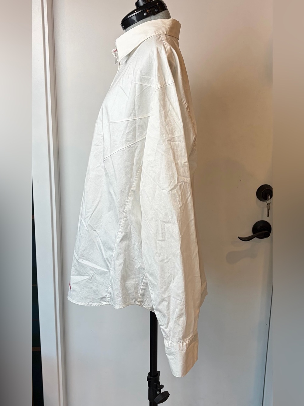 Harley-Davidson Motorcycles Cotton Button Down, Graphic w/crystals, white , 2W - Picture 11 of 16